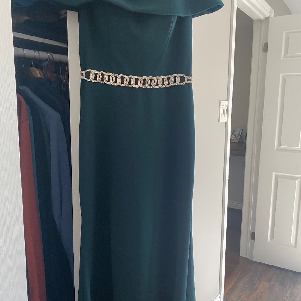 Laura emerald green dress size 6